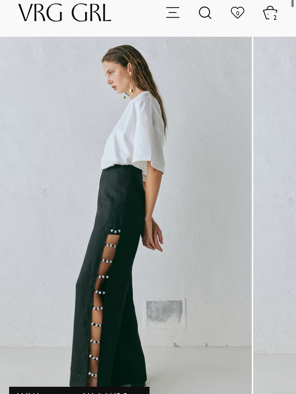 VRG GRL Tia Linen Pants